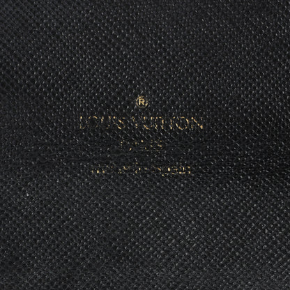 Louis Vuitton Mini Monogram Porte Tresor International Wallet Black 5 of 6
