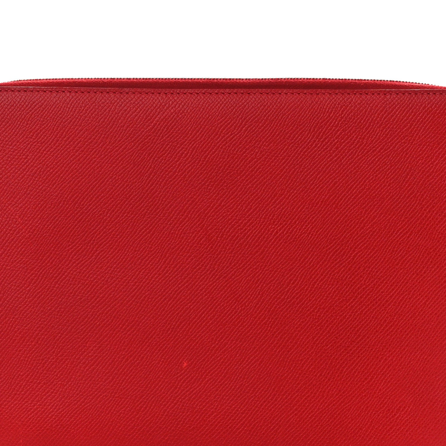 Hermes Epsom E-Zip iPad Notebook Cover Rouge Casaque 8 of 9