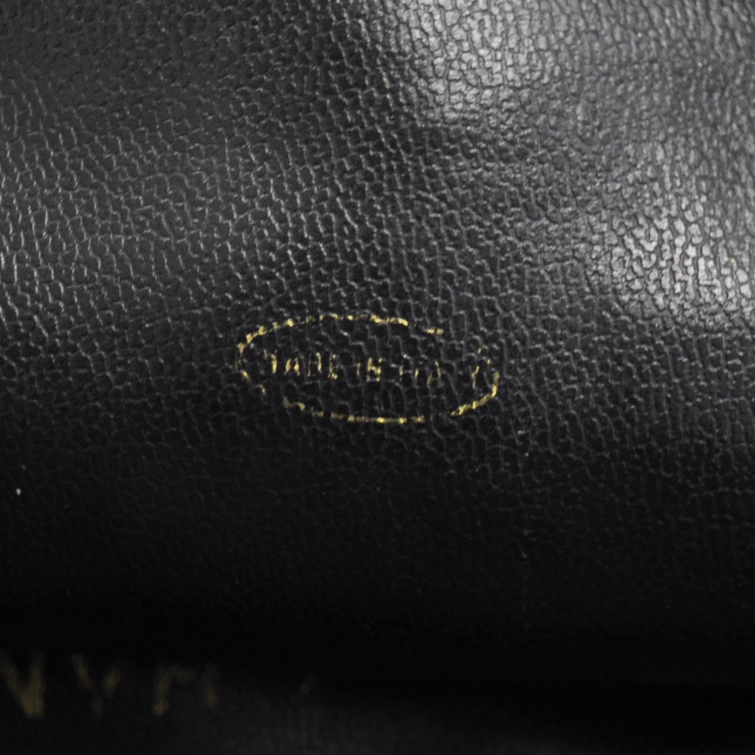Chanel Lambskin Quilted Shopper Tote Black GHW 9 of 9