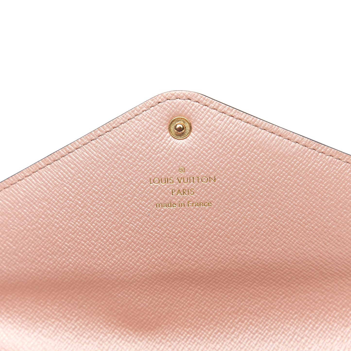 Monogram Josephine Wallet Rose Nacre