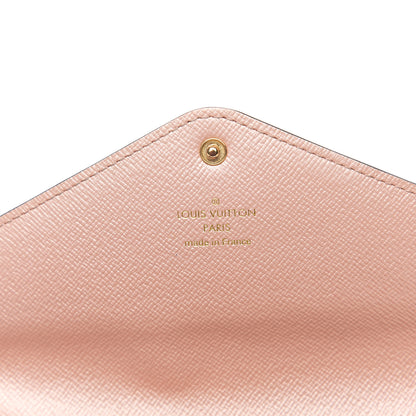 Louis Vuitton Monogram Josephine Wallet Rose Nacre 5 of 5