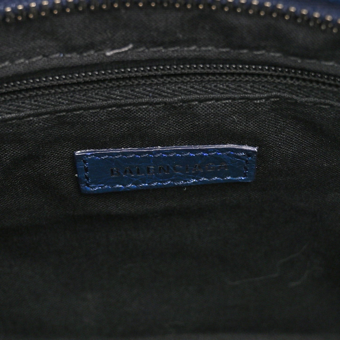 Agneau Giant 12 Silver Hardware S City Bleu Roi