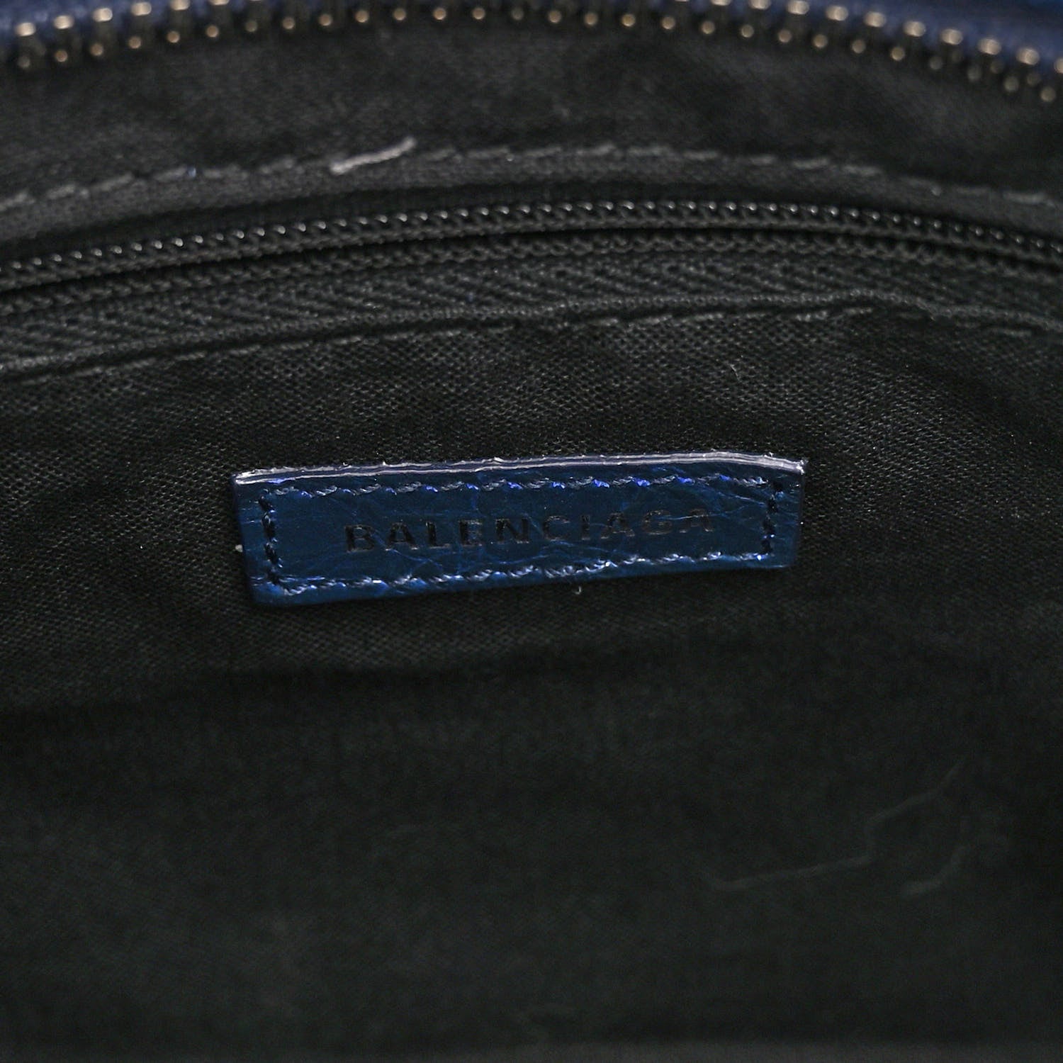 Balenciaga Agneau Giant 12 Silver Hardware S City Bleu Roi 6 of 10