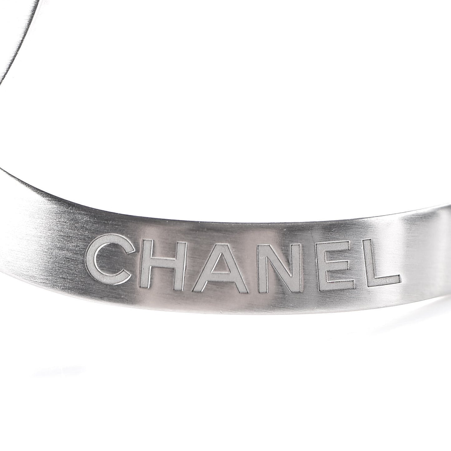 Metal CC Cuff Silver