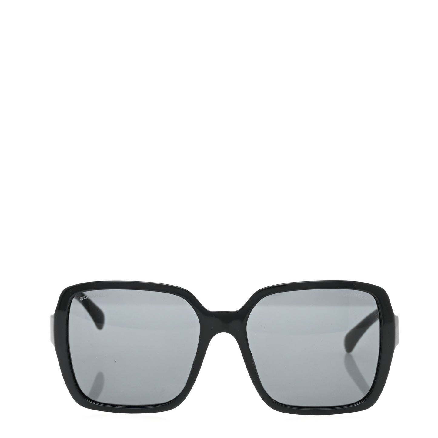 Acetate Square Sunglasses 5408 Black