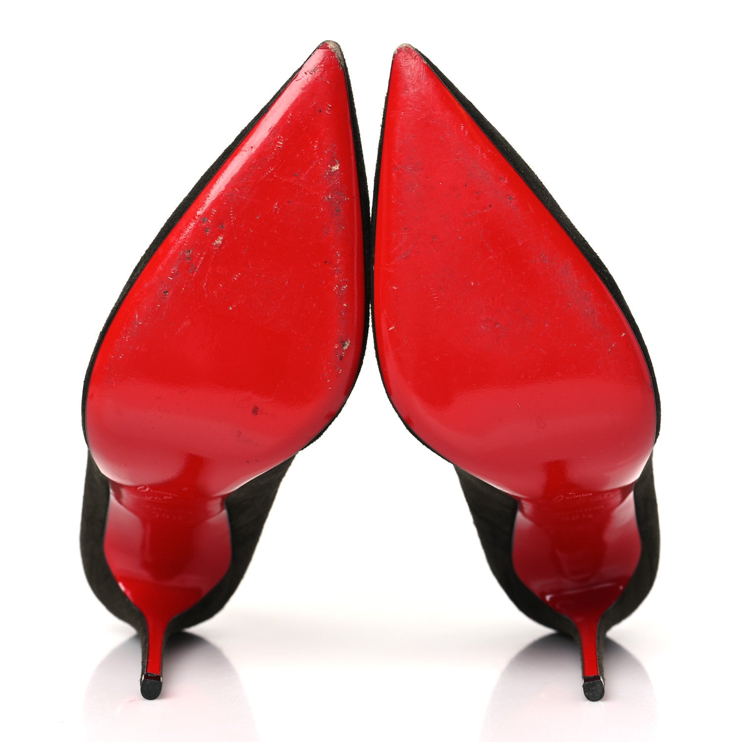 Christian Louboutin Veau Velours So Kate 120 Pumps 38.5 Tyrol 7 of 10