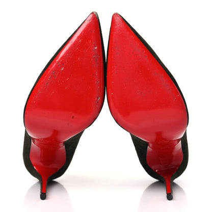 Christian Louboutin Veau Velours So Kate 120 Pumps 38.5 Tyrol 7 of 10