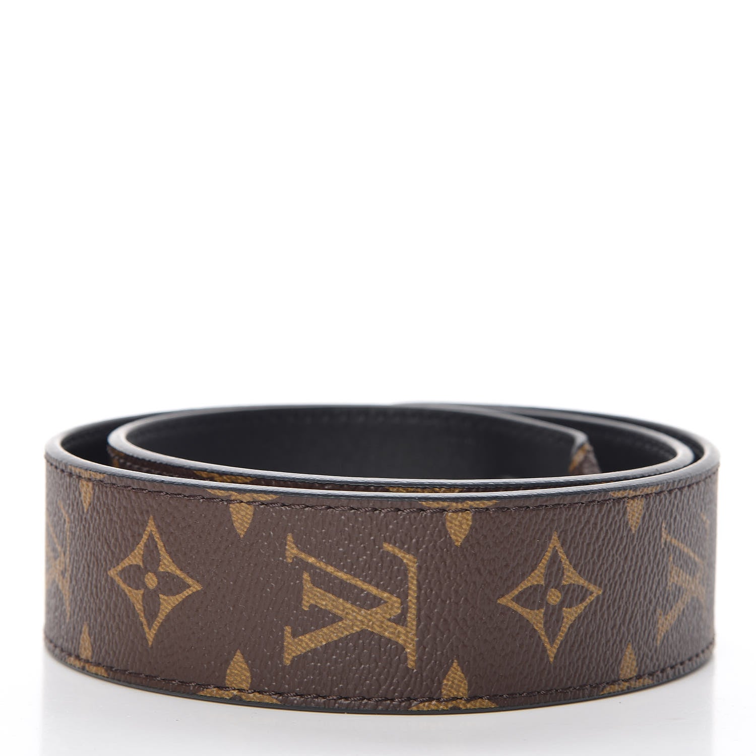 Louis Vuitton Monogram Bandouliere Shoulder Strap Black 2 of 6