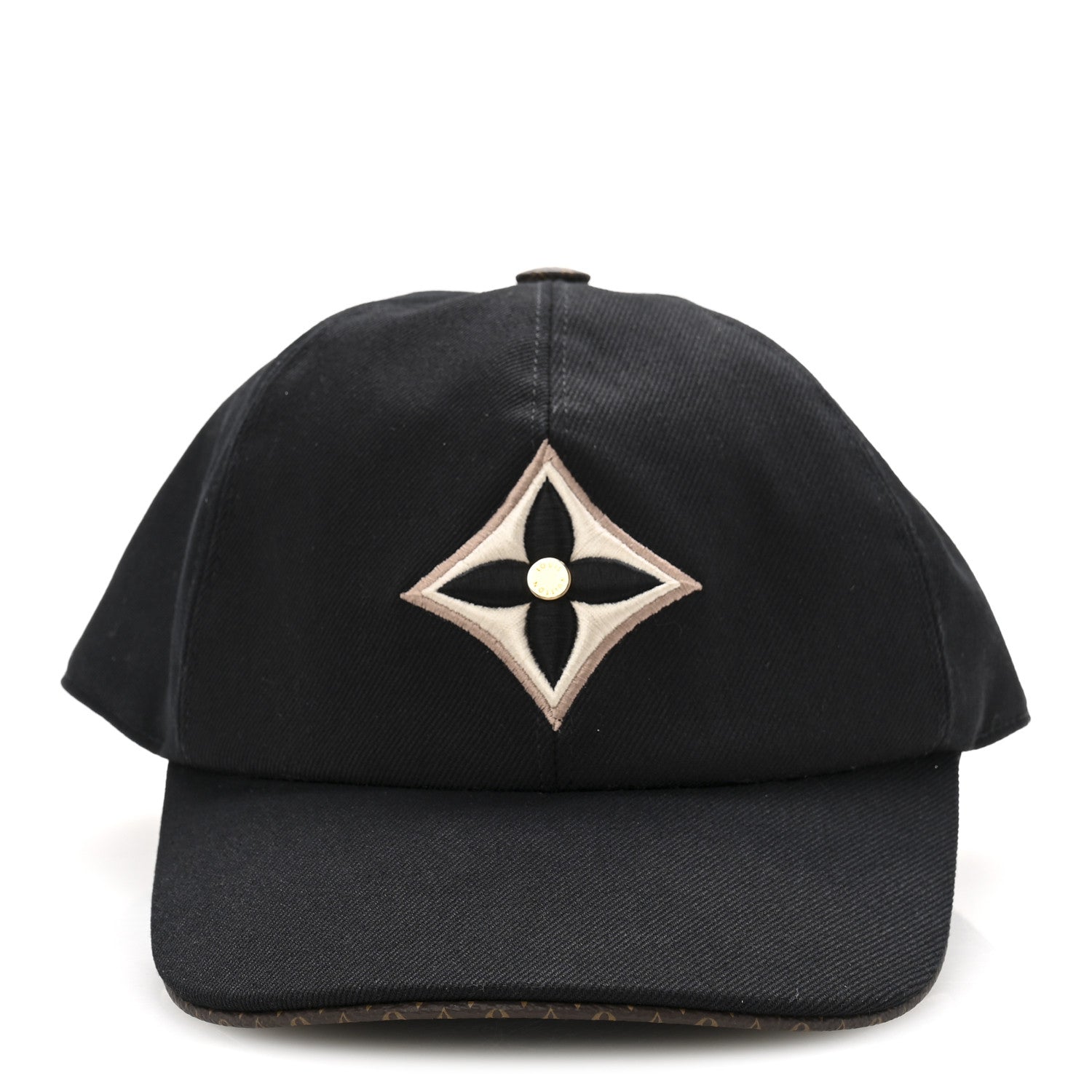 Louis Vuitton Monogram Cotton Jacquard Embroidered LV Day L Cap Black 3 of 10
