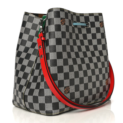 Louis Vuitton Damier Neonoe Black White 3 of 10