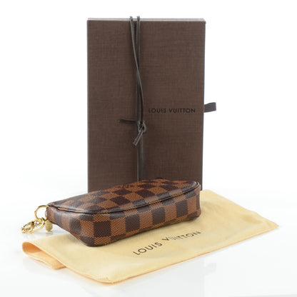Louis Vuitton Damier Ebene Mini Pochette Accessories 4 of 7