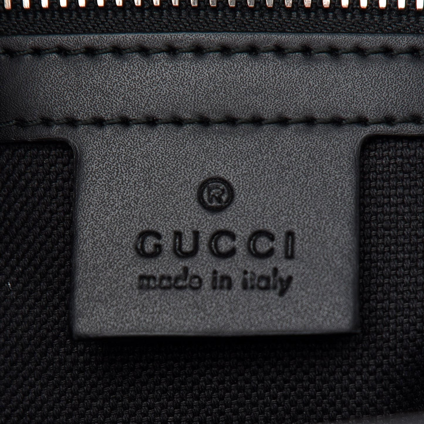 GG Supreme Monogram Web Tote Black Grey