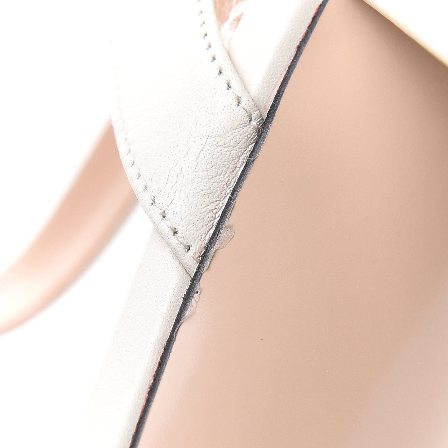 Calfskin GG Marmont Ankle Wrap 30/85mm Platform Sandals 39 Mystic White