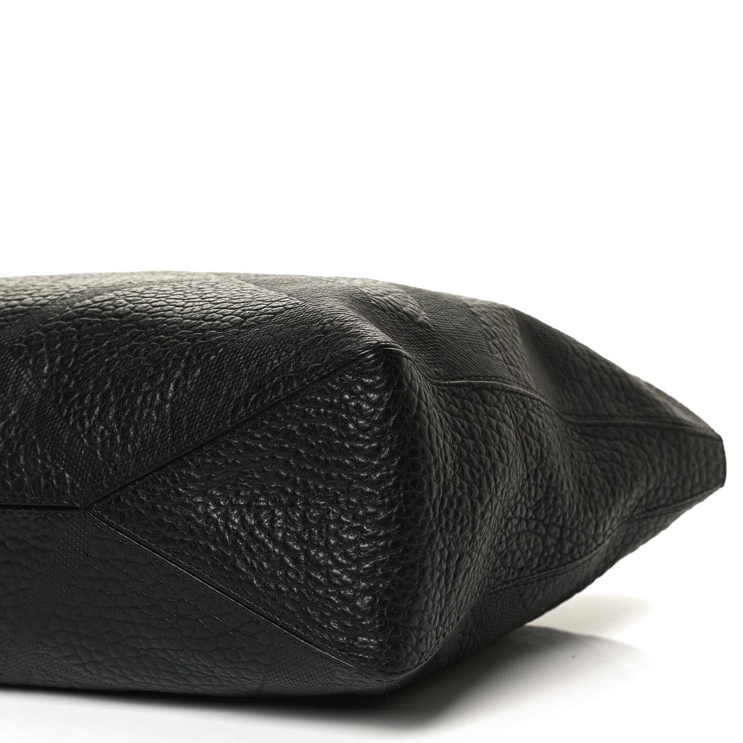 Signature Grain Medium Dewsbury Tote Black