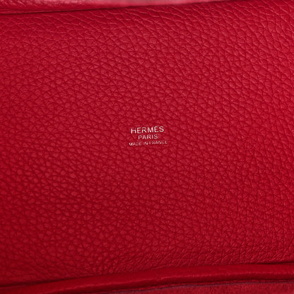 Hermes Taurillon Clemence Monochrome Picotin Lock 18 PM Rose Mexico 6 of 10