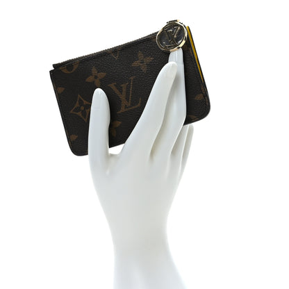 Louis Vuitton Monogram Zipped Romy Card Holder Yellow 2 of 6