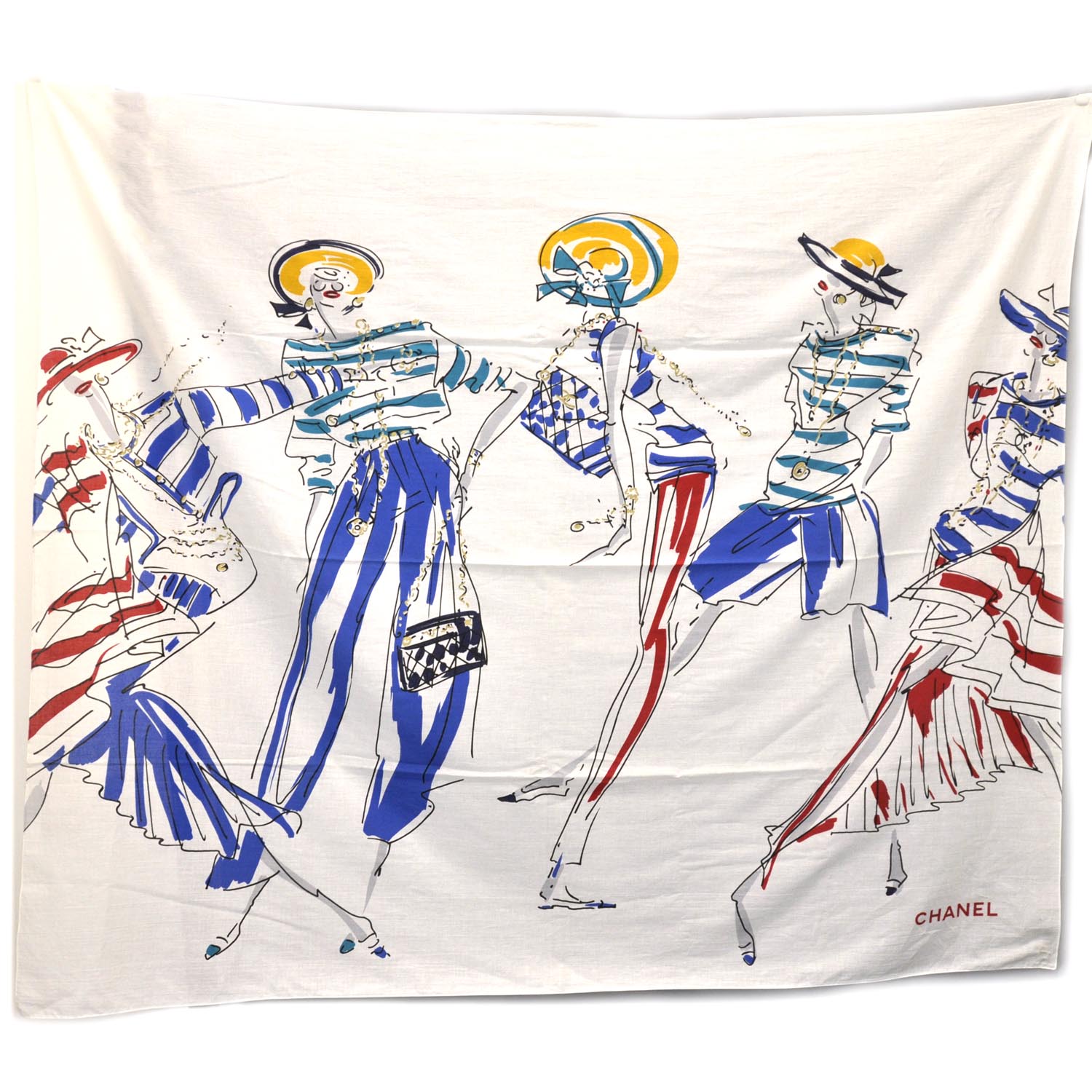 Chanel Cotton Resort Scarf 1 of 7