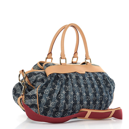 Louis Vuitton Denim Raye Cabas GM 2 of 9
