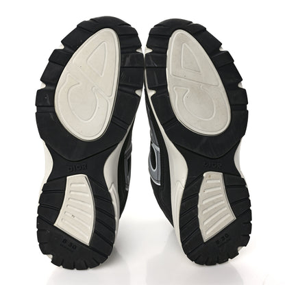 Christian Dior Technical Mesh Calfskin Mens B30 Sneakers 42 Black White 6 of 11