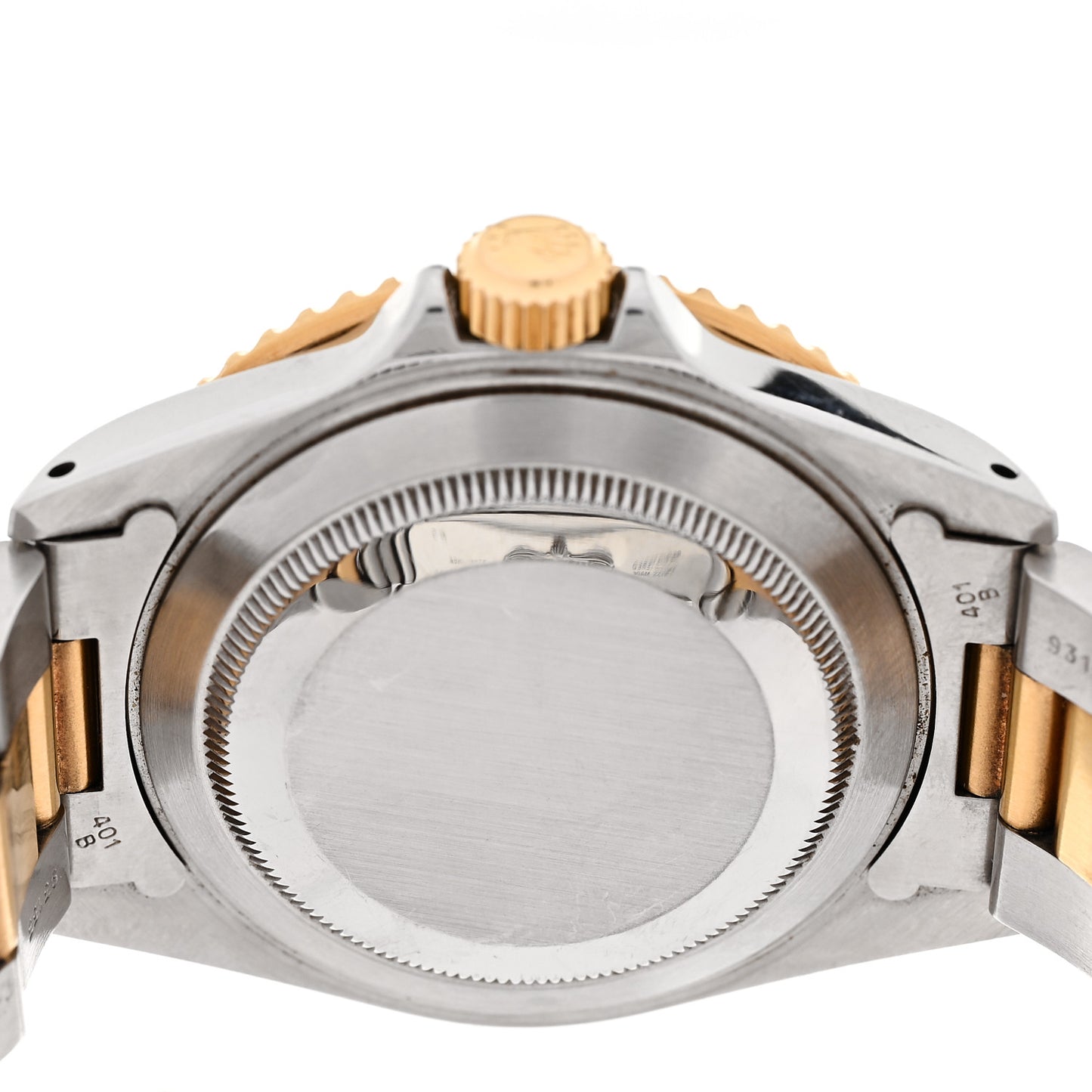 Stainless Steel 18K Yellow Gold Diamond Blue Sapphire 40mm Submariner Date Watch Champagne 16613