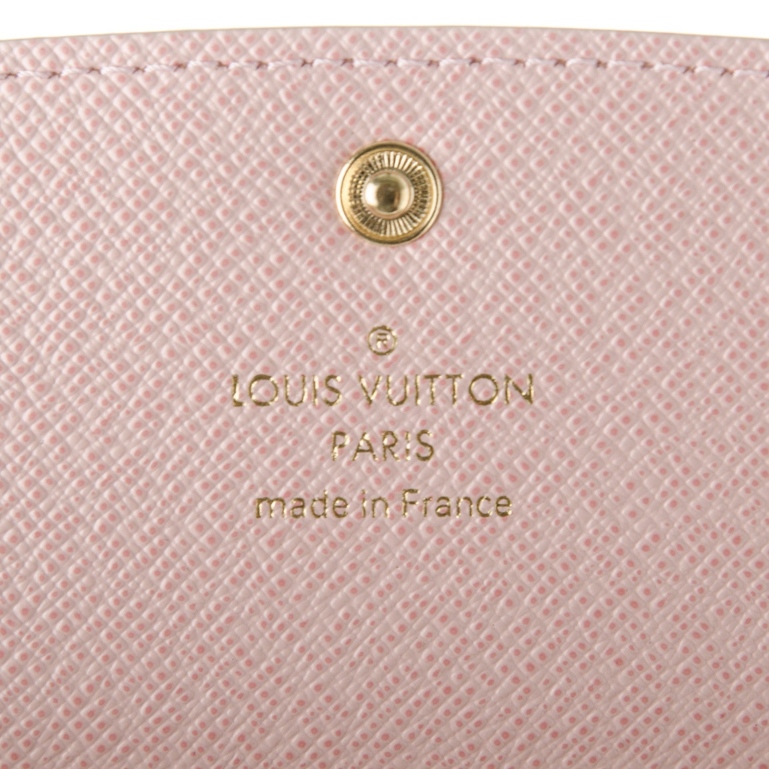 Louis Vuitton Damier Azur Emilie Wallet Rose Ballerine 6 of 7