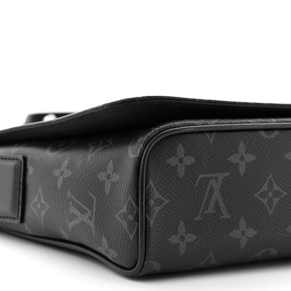 Louis Vuitton LOUIS VUITTON Monogram Eclipse District PM Black 9 of 10