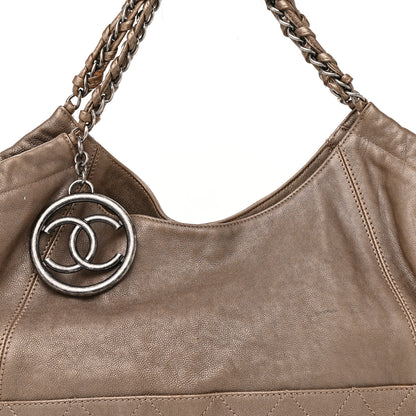 Chanel Metallic Baby Coco Cabas Bronze 8 of 14