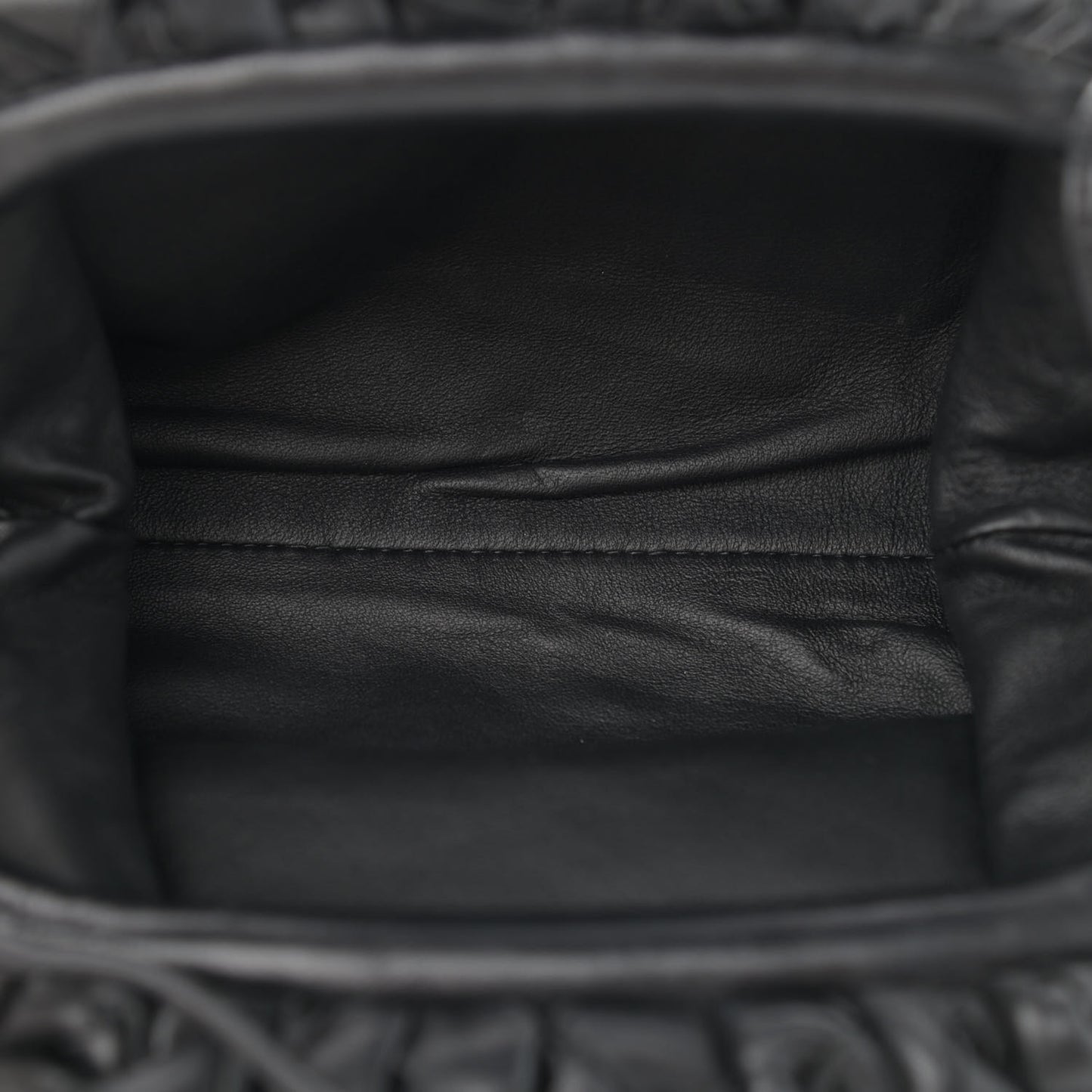 Nappa Intrecciato The Mini Pouch Black