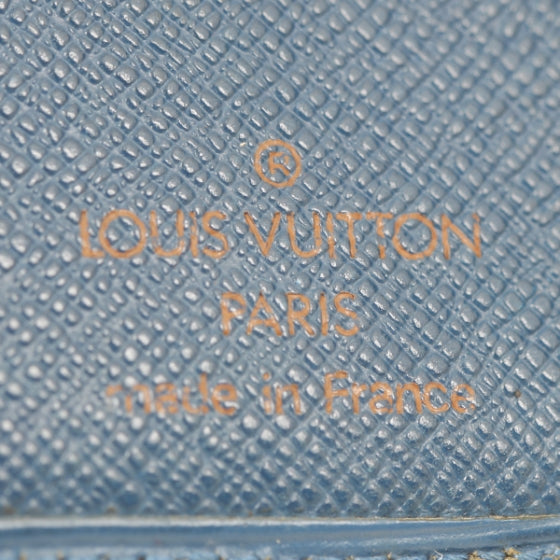Epi Porte-Billets Compact Wallet Blue