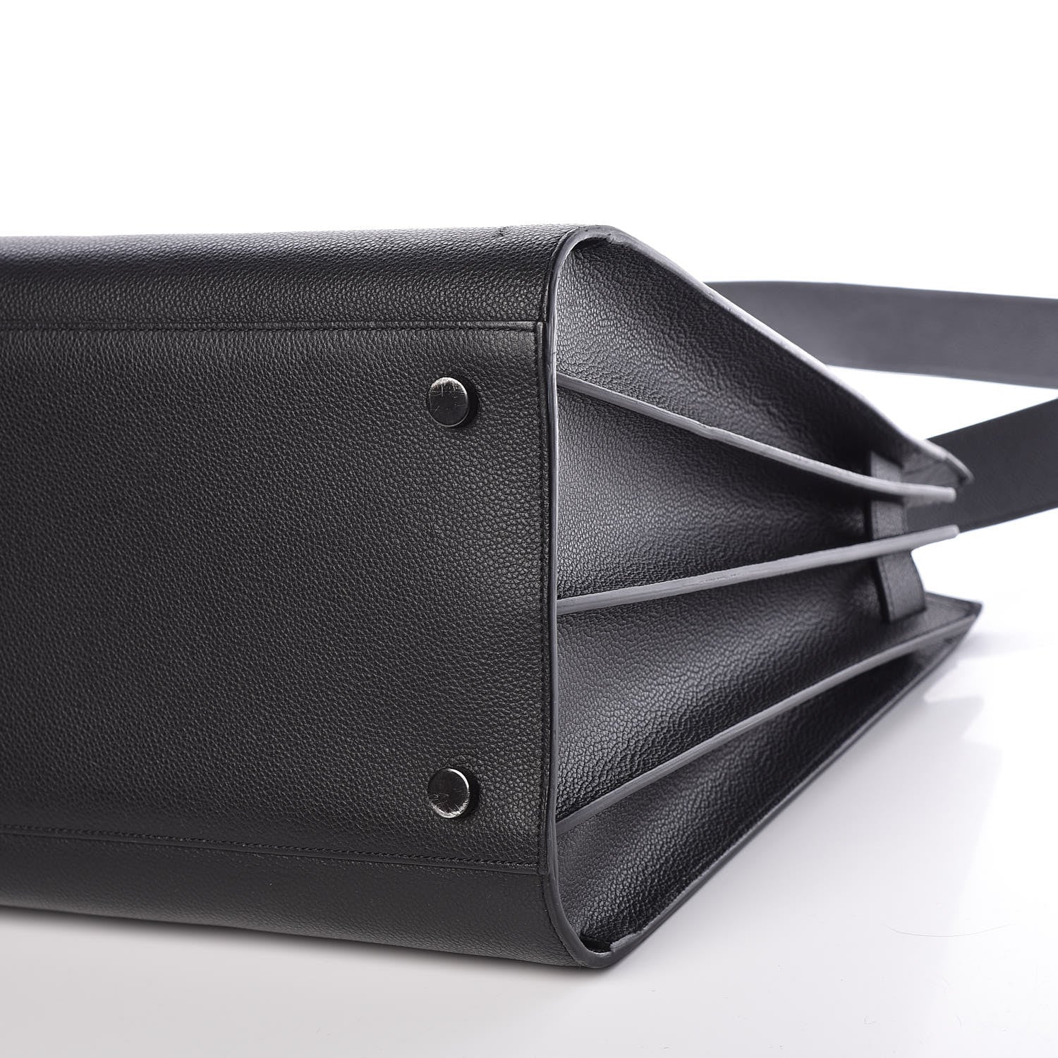 Saint Laurent Grained Calfskin Large Sac De Jour Carryall Black 14 of 16