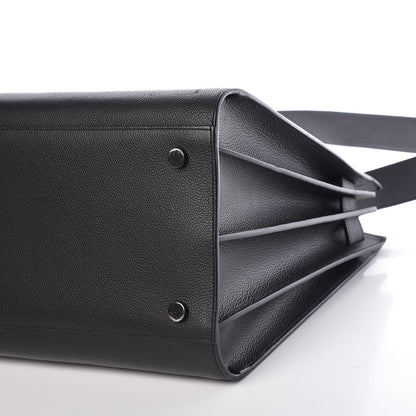 Saint Laurent Grained Calfskin Large Sac De Jour Carryall Black 14 of 16