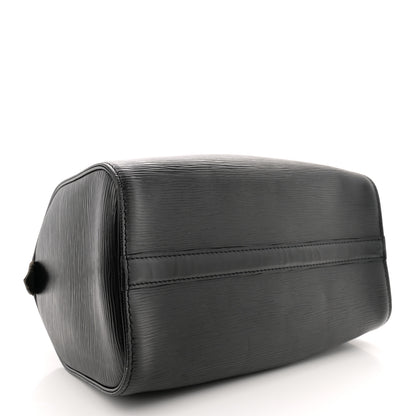 Louis Vuitton Epi Speedy 25 Black 4 of 15