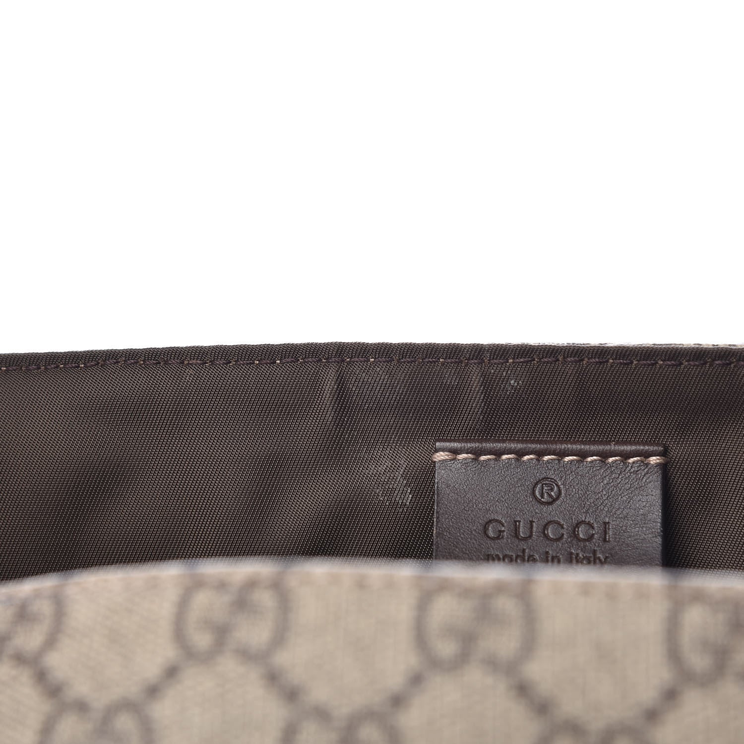 Gucci GG Plus Monogram Messenger Diaper Bag Dark Brown 14 of 14