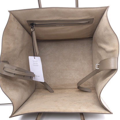 Celine Grained Calfskin Medium Phantom Luggage Taupe 5 of 12