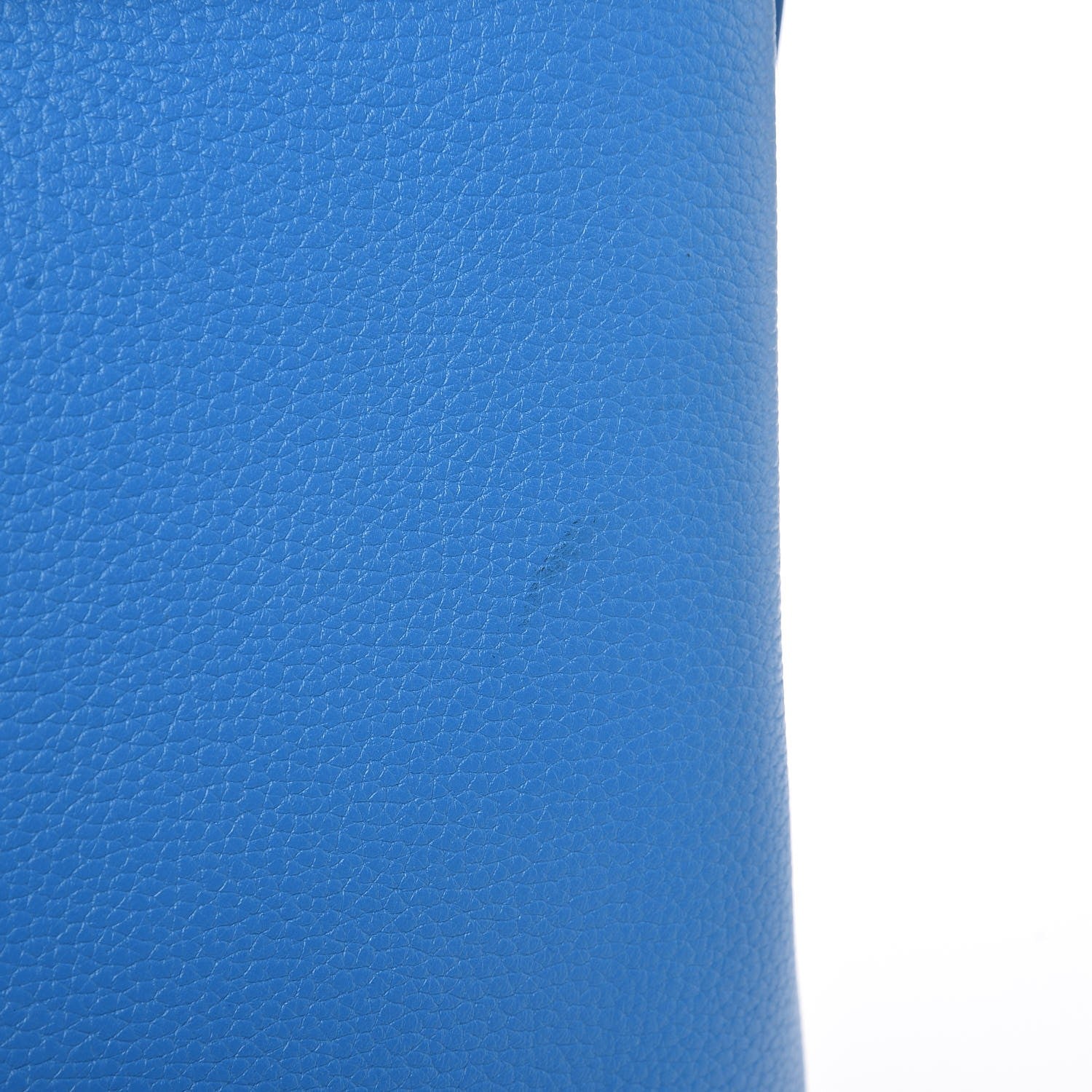 MCM Grained Calfskin Large Milla Convertible Backpack Tile Blue 10 of 10