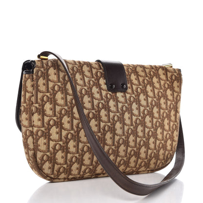 Christian Dior Monogram Flap Brown 3 of 11