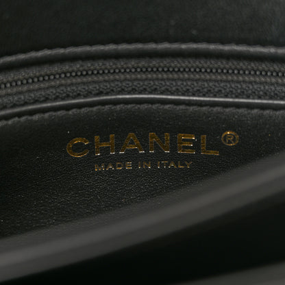 Chanel Lambskin Quilted Small Trendy CC Dual Handle Flap Bag Black 6 of 10