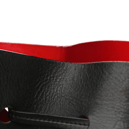 Mansur Gavriel Vegetable Tanned Calfskin Bucket Bag Black Flamma 15 of 17