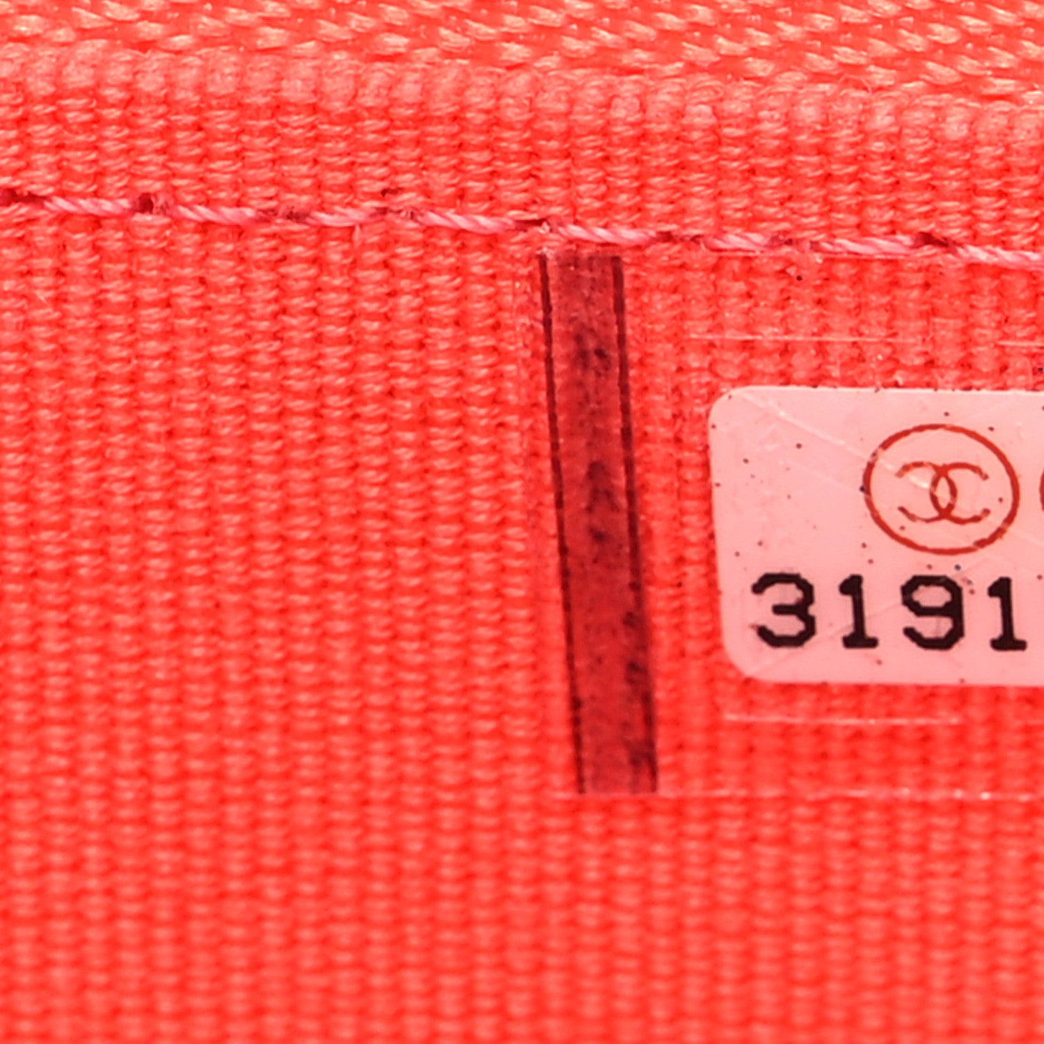 Chanel Lambskin Quilted Ombre Small Top Handle Vanity Case With Chain Coral 7 of 12