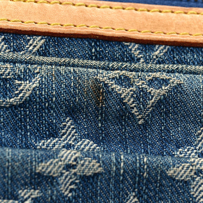 Louis Vuitton Monogram Denim Bum Bag Blue 9 of 9