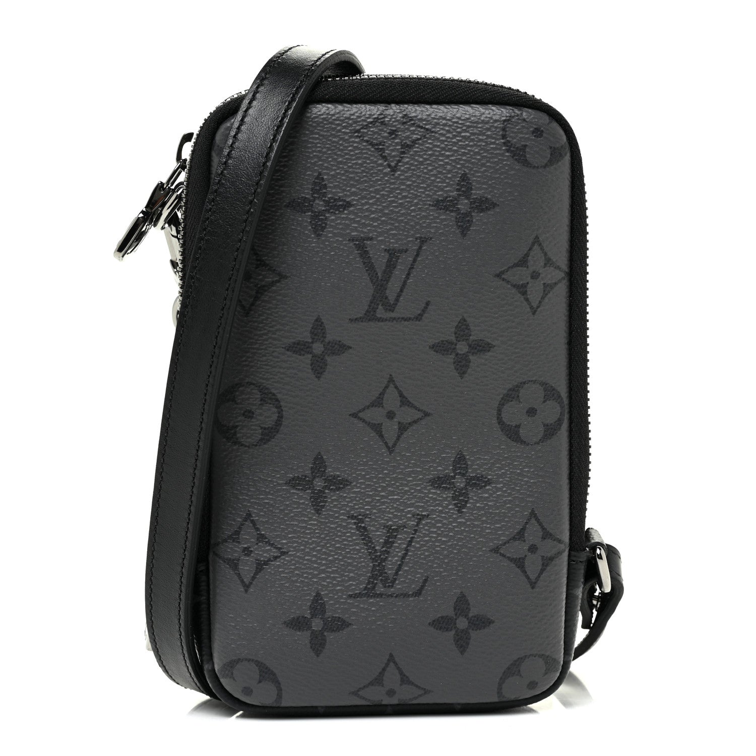 Louis Vuitton Monogram Eclipse Reverse Double Phone Pouch 1 of 10