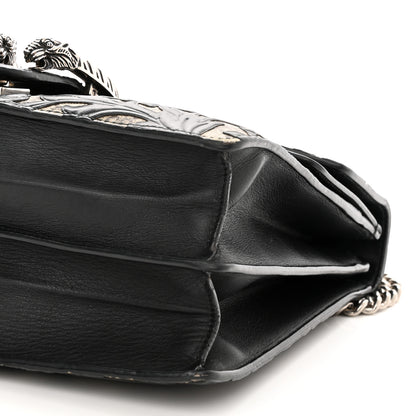 Gucci GG Supreme Monogram Arabesque Medium Dionysus Shoulder Bag Black 10 of 14
