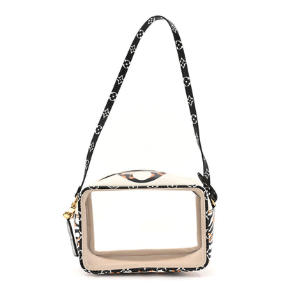 Louis Vuitton Monogram Giant Jungle Beach Pouch Ivory 1 of 9