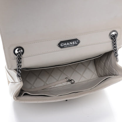 Chanel Calfskin Stitched Urban Luxury Top Handle Bag Ivory 5 of 10