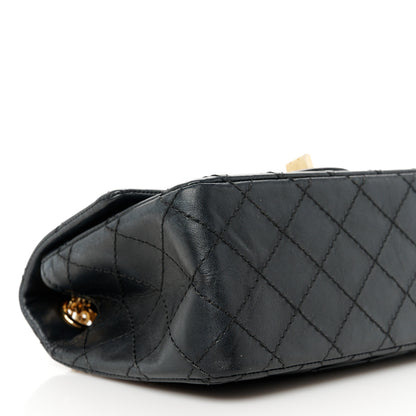 Chanel Aged Calfskin Quilted 2.55 Reissue Mini Flap Black 9 of 10