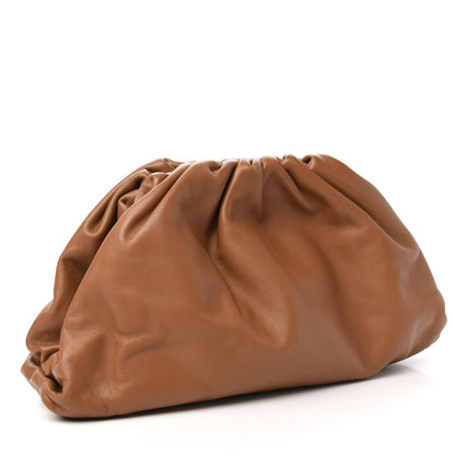 Bottega Veneta Smooth Butter Calf The Pouch Oversized Clutch Cammello 3 of 11