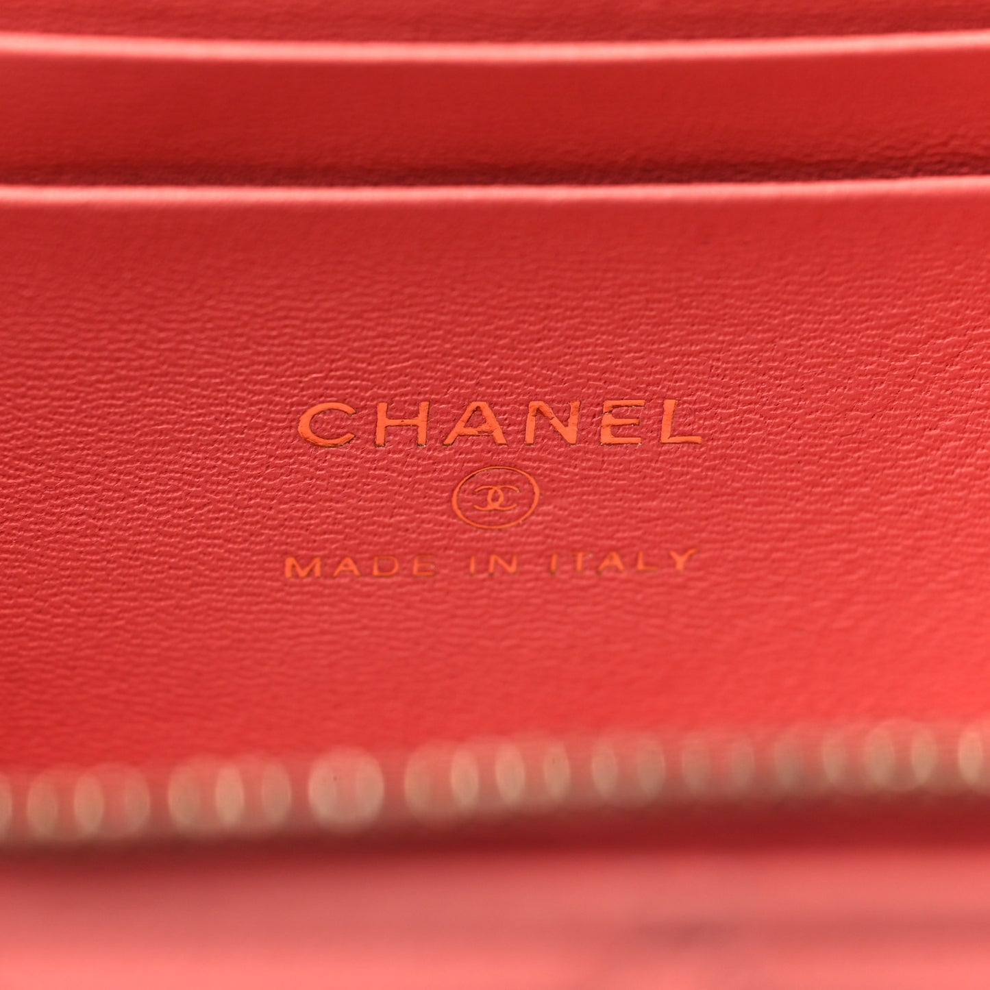 Lambskin Quilted Small Charming Top Handle Vanity Case With Chain Pink