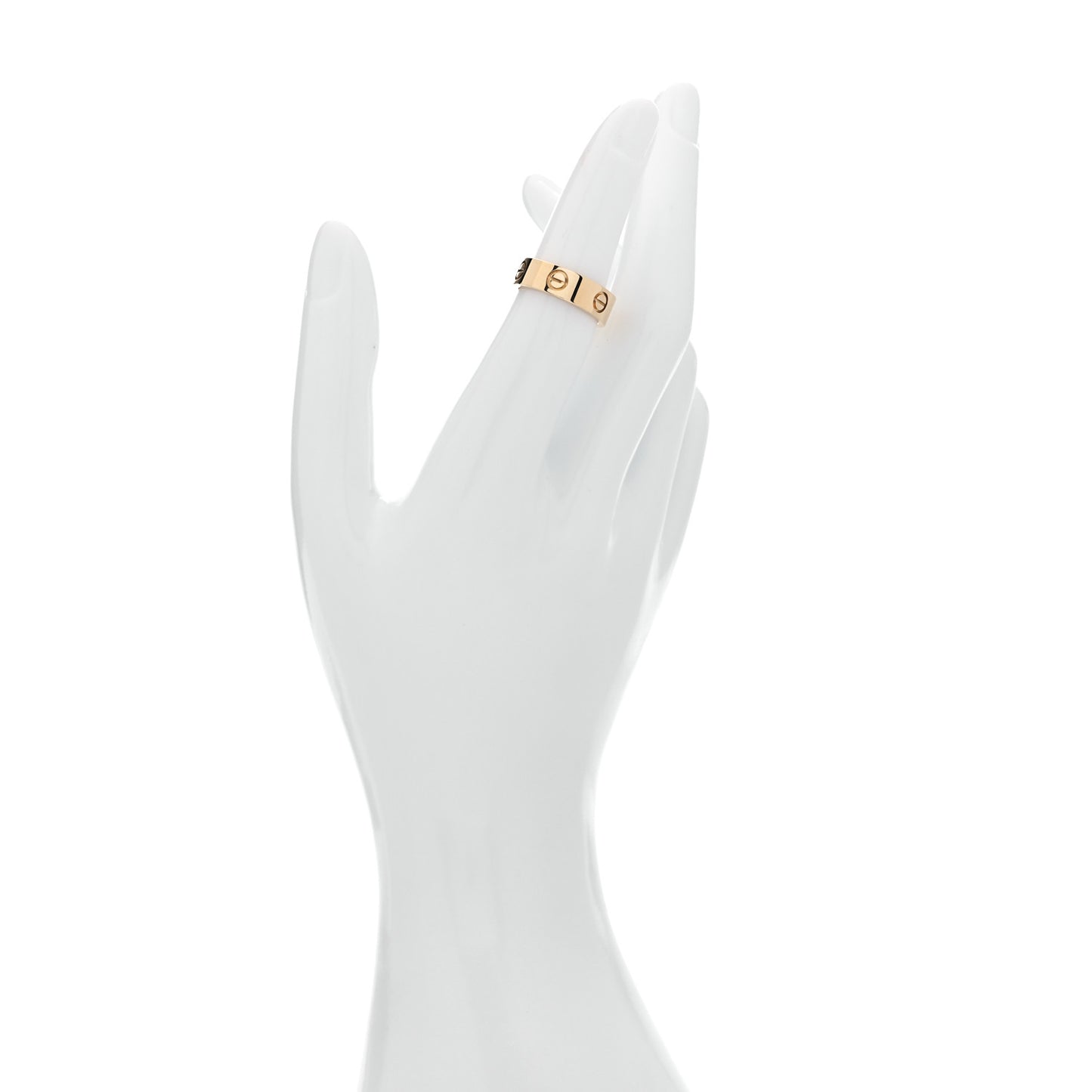 18K Yellow Gold 5.5mm LOVE Ring 50 5.25