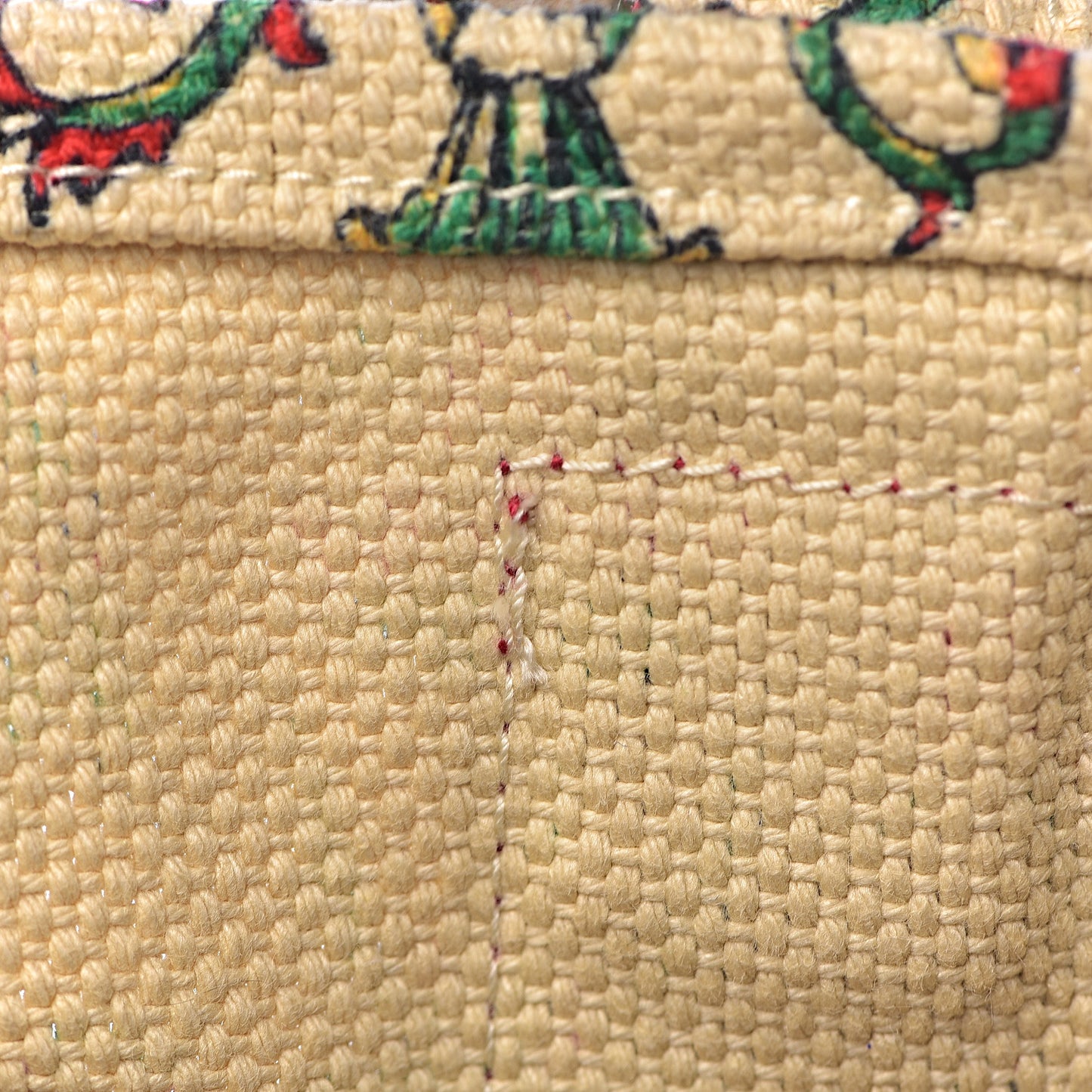 Canvas Garden Store Floral Vertical Tote Multicolor