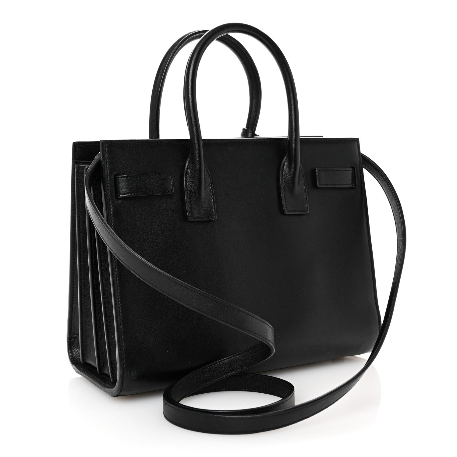 Saint Laurent Calfskin Baby Sac De Jour Black 3 of 11